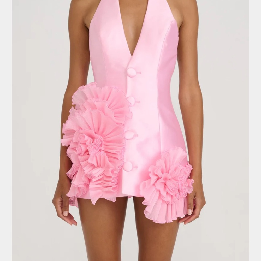 ELIYA THE LABEL - BELINDA DRESS | BABY PINK - Picture 2 of 7